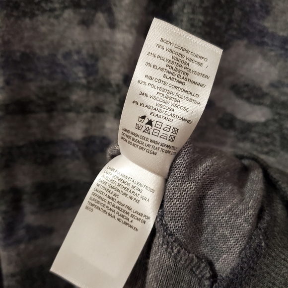 Lucky Brand - Hacci Cloud Jersey in Camo - Size S - Picture 11 of 11